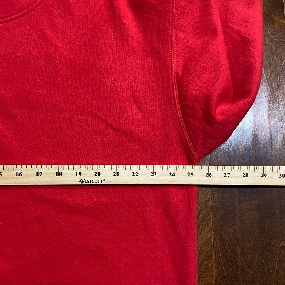 Starter Vintage 90s NCAA Ohio State Football Crewneck Sweatshirt Red Men's XL - Picture 8 of 9